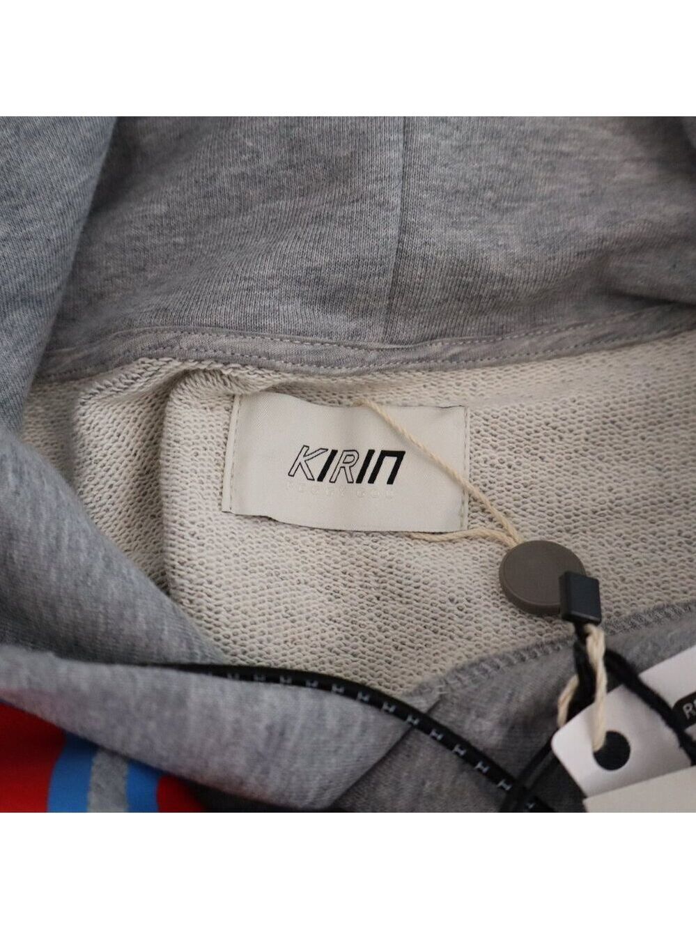 Kirin Peggy Gou Womens Gray Hoodie with Spellout and Balloon Animal Size S NWT - Picture 4 of 9